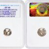 🟪 🔱 Rare Silver Drachma of Bhartrdaman | EF40 | Western Kshatrapas | c. 278–295 AD