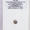 🟦 🦁 Rare Silver Drachma of Bhojadeva | VG10 | Paramaras of Vidarbha | Medieval India